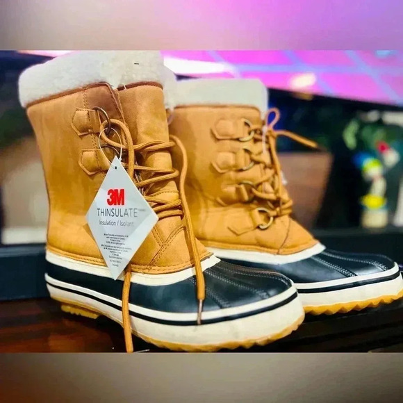 Portland Boot Company Women's Emmett 9" Fleece Cuff Duck Boot size 9 - Picture 5 of 12